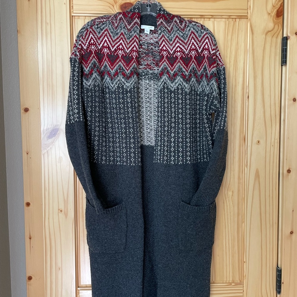 J Jill long sweater